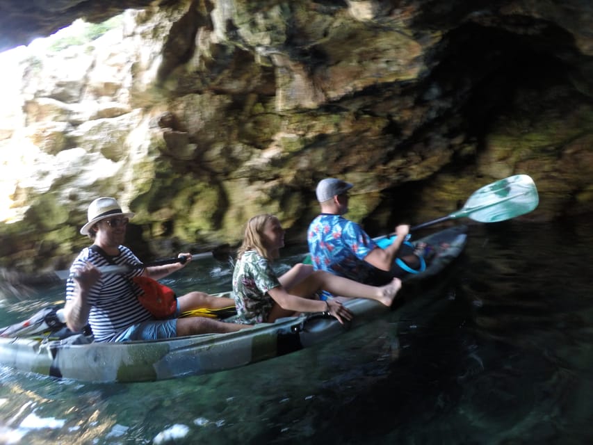 Pula: Kayaking and Snorkeling Self-Guided Tour - Paddling toward Fratarski Island