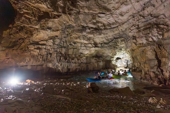 Pula Kayaking at Blue Cave with Cliffs Tour and Snorkeling - Swimming into Pula’s Blue Cave