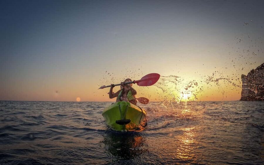 Pula: Kayaking,Snorkeling, Cliff jumping Tour with Wetsuit - Cliff jumping, with no pressure to leap