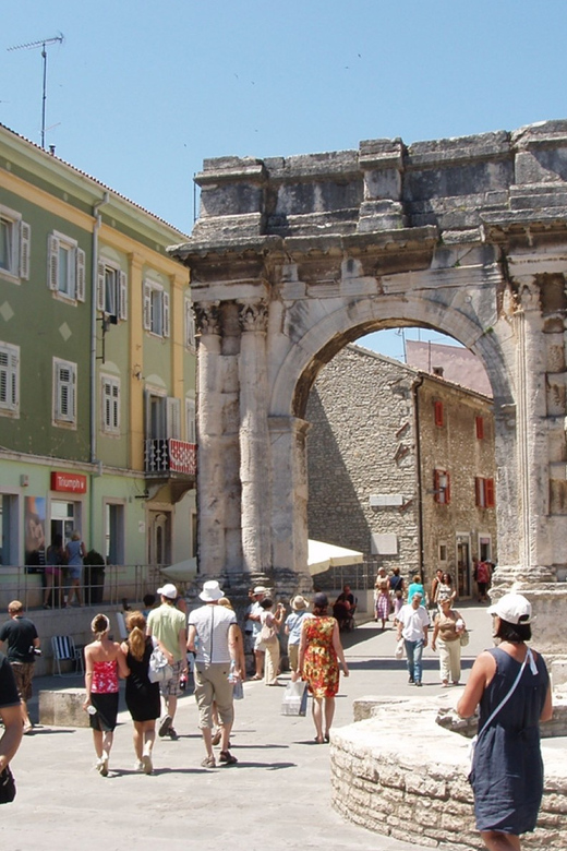 Pula: Old Town Walking Tour for Foodies with Dinner and Wine - Starting beside Pula’s Roman Arena