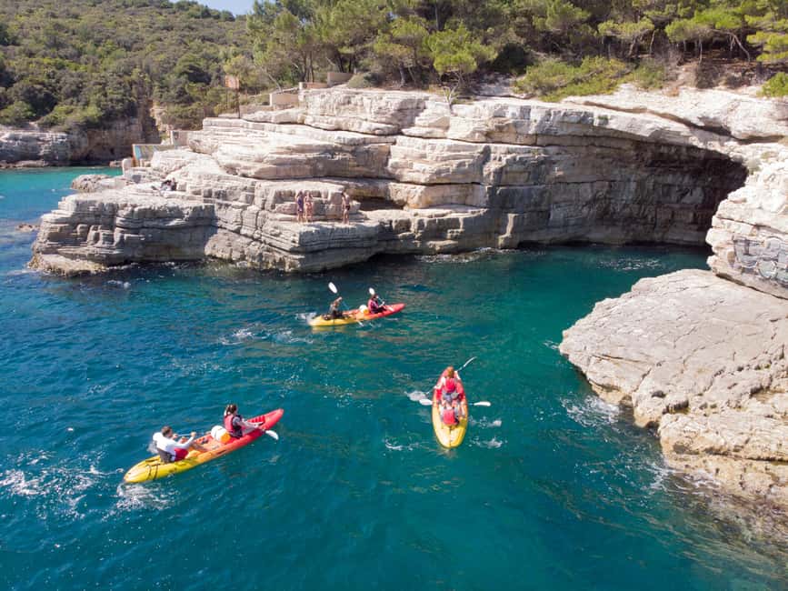 Pula: Sea Adventure – Boat, Kayak, Snorkeling & Cliff Jumps - Why the boat transfer improves the experience