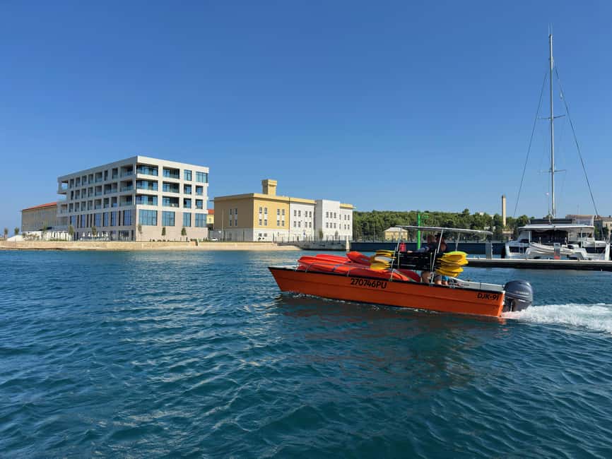 Pula: Sea Adventure – Boat, Kayak, Snorkeling & Cliff Jumps - Cliff jumping for the willing