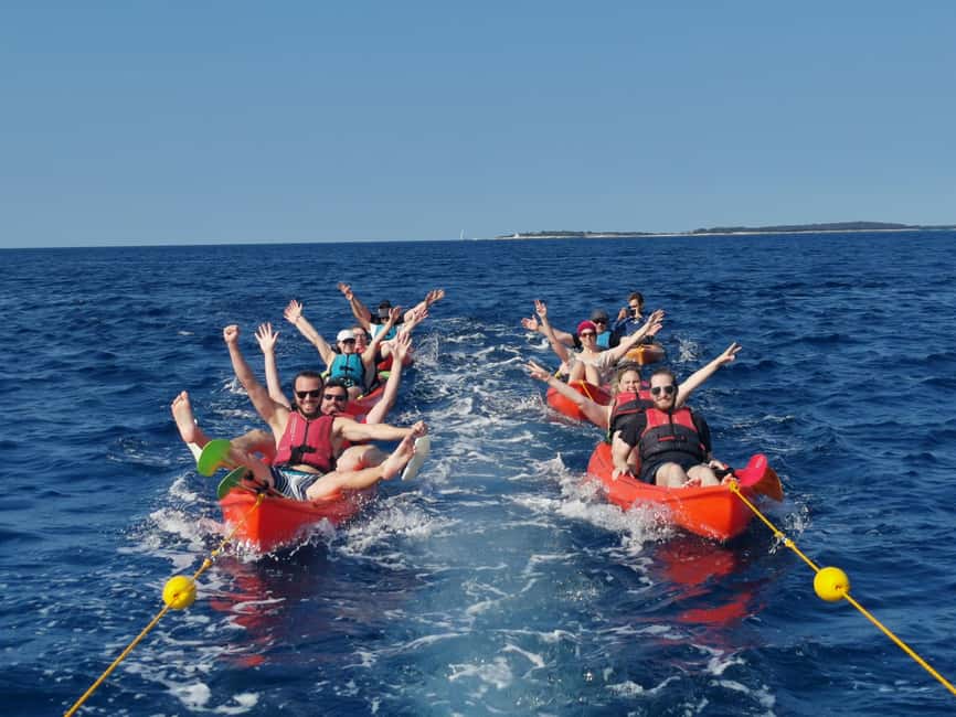 Pula: Sea Adventure – Boat, Kayak, Snorkeling & Cliff Jumps - Who will enjoy this most?