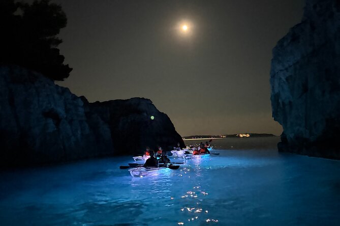 Pula: Sunset/Night-time Illuminated Transparent Kayak Tour - Key points to know before you book
