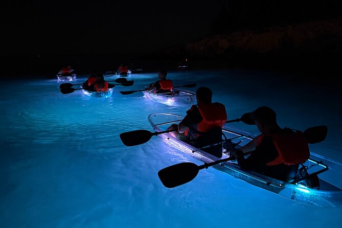 Pula: Sunset/Night-time Illuminated Transparent Kayak Tour - What is included for the $53.70 price