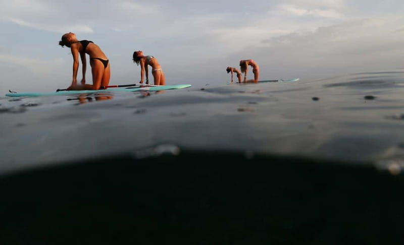 Pula: SUP Yoga Classes at Morning & Sunset - Paddling to the yoga buoy