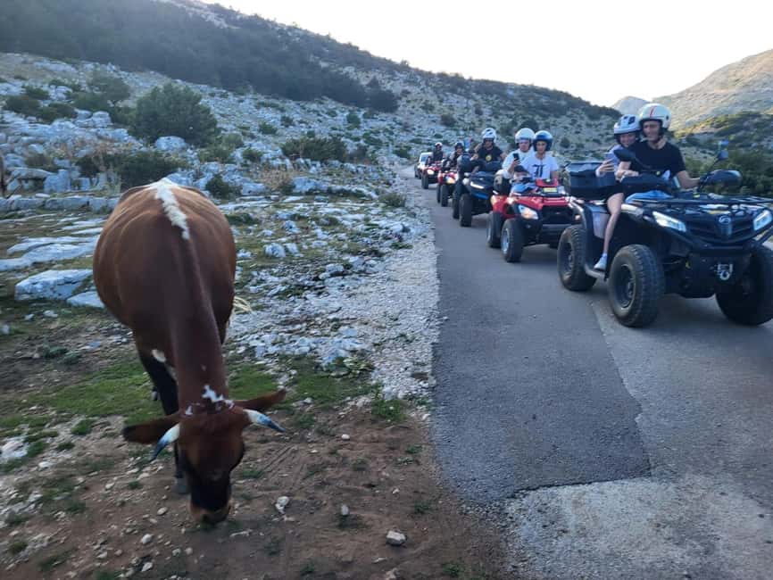 Quad tour to Biokovo Skywalk - From Makarska to the Biokovo Mountains