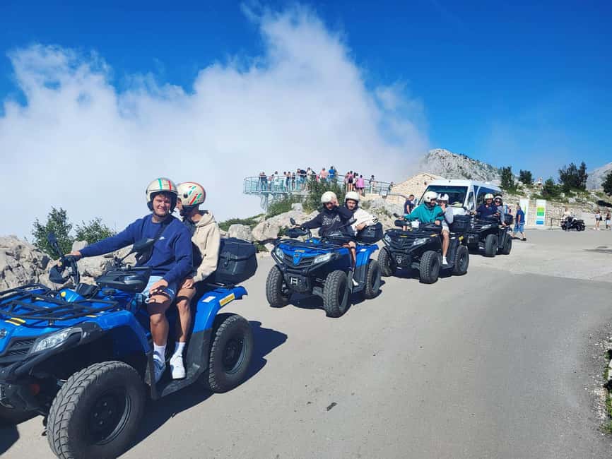 Quad tour to Biokovo Skywalk - Walking 12 Meters Beyond the Cliff