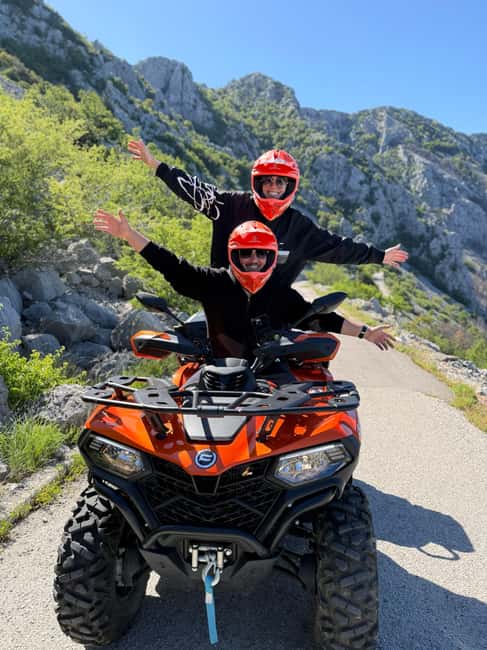 Quad Tour to Makarska Riviera offroad Adventure - Why this ATV ride works well on the Makarska Riviera