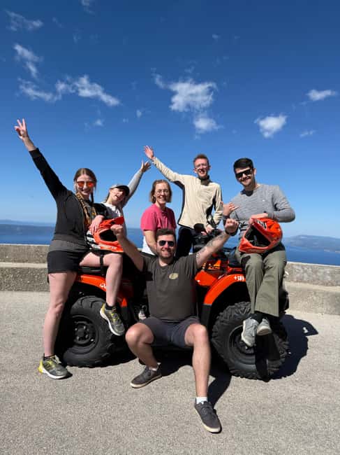 Quad Tour to Makarska Riviera offroad Adventure - First ride: 80 minutes through the Makarska Riviera