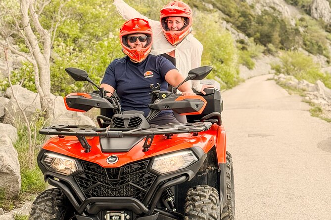 Quad Tour to skywalk biokovo Makarska by Amigos - The 50-minute ride toward Biokovo Nature Park