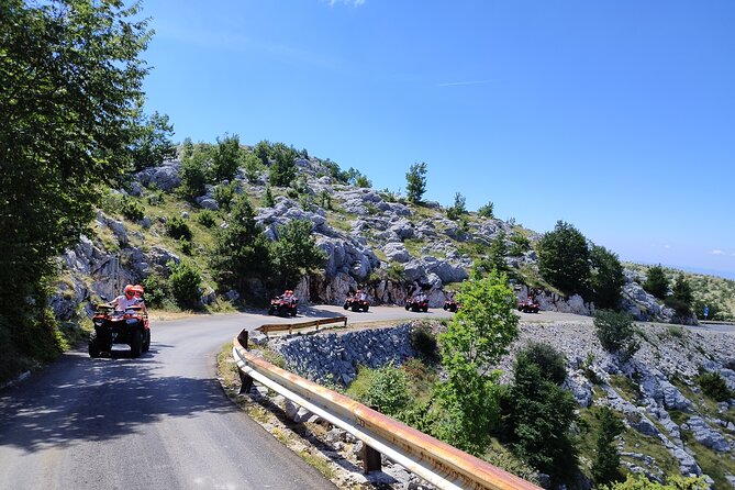 Quad Tour to skywalk biokovo Makarska by Amigos - Walking onto Biokovo Skywalk