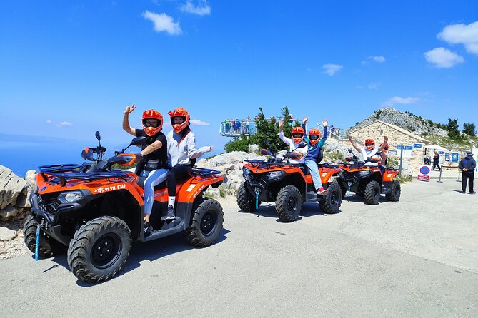 Quad Tour to skywalk biokovo Makarska by Amigos - Snacks, juice, cookies, and a chance to see horses