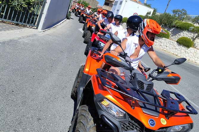Quad Tour to skywalk biokovo Makarska by Amigos - The 45-minute ride back to Makarska