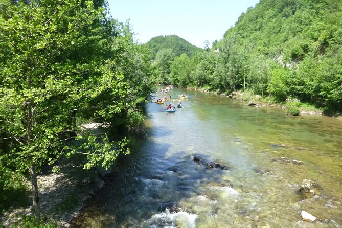Rafting and Kayaking Adventure in River Kupa - Group size, guides, and the pace of the day