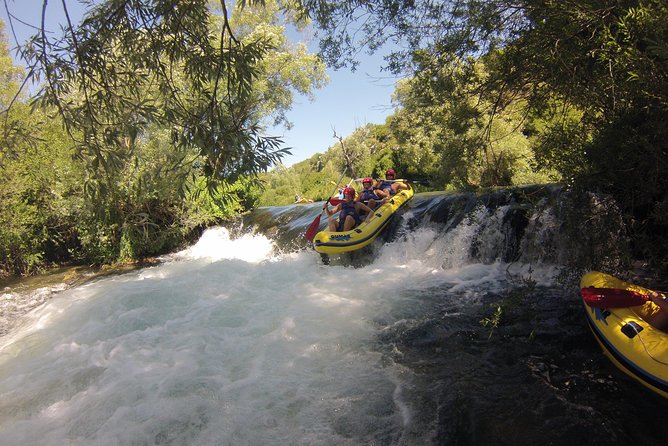 Rafting in upper part of Cetina river from Split or Blato n/C - Getting ready at the river