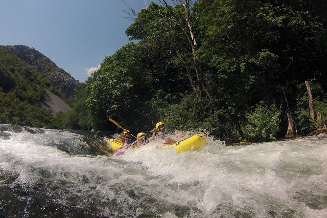 Rafting in upper part of Cetina river from Split or Blato n/C - Leaving Split in an air-conditioned minivan