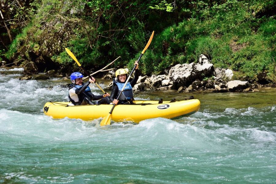 Rafting/Kayaking adventure river Kupa - Upper Kupa River rafting near the Croatian border