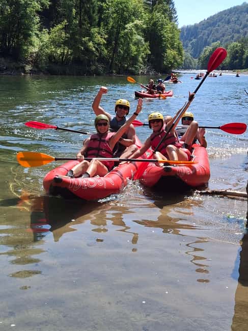 Rafting/Kayaking adventure river Kupa - Rapids for first-timers, with real movement