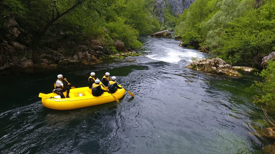 Rafting on the Cetina river - Why the Cetina River makes a fine rafting day