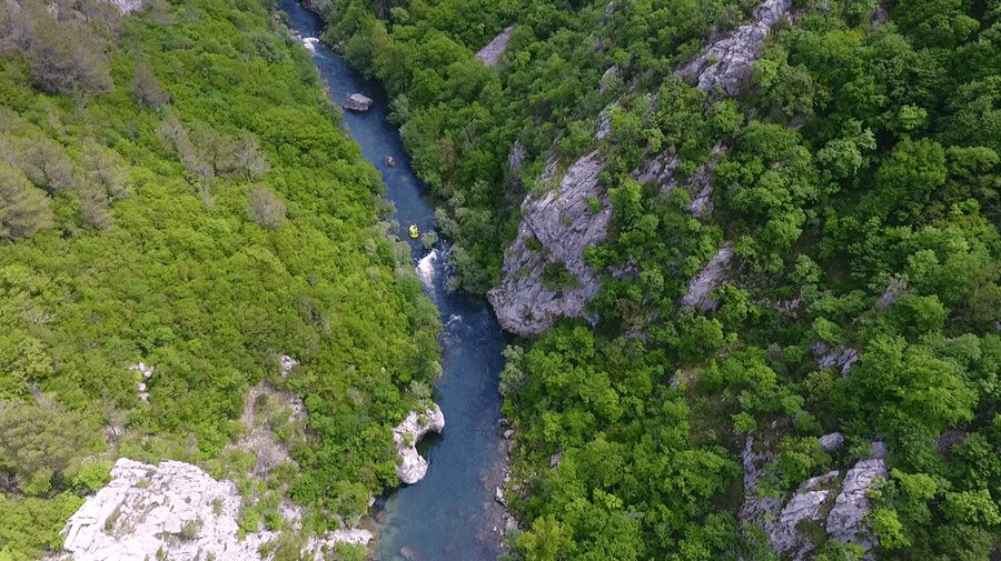 Rafting on the Cetina river - Morning or afternoon departure?
