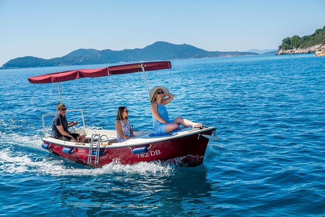 Rent a small boat without skipper - explore the islands and find hidden caves - Why this Dubrovnik boat day feels different