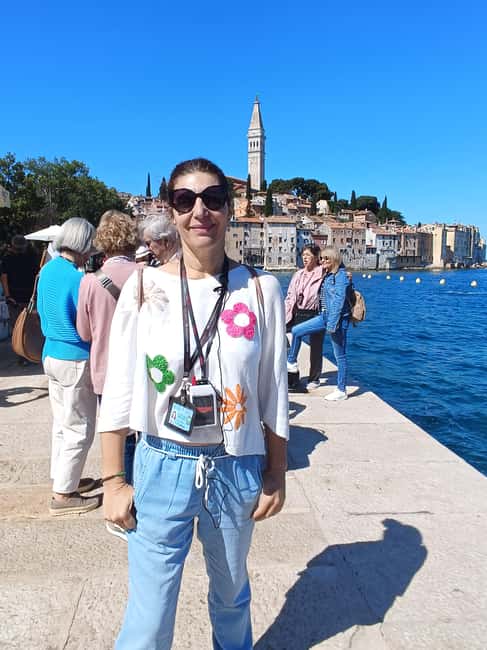Romantic Rovinj - a private walking tour - Maršal Tito Square and Balbi’s Arch