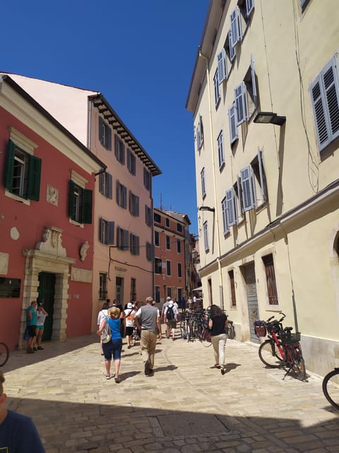 Romantic Rovinj - a private walking tour - Saint Euphemia Church and the view toward La Colonna