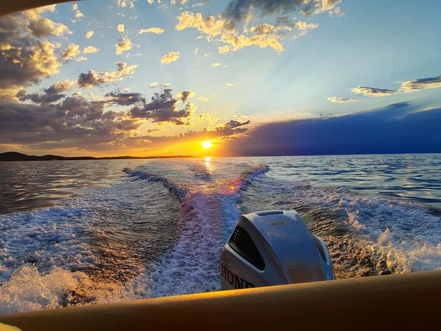 Romantic Sunset Cruise from Zadar by Speedboat - Mario adds more than a ride