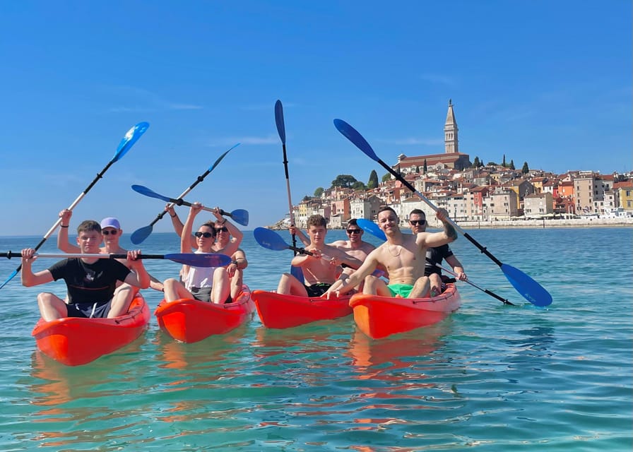 Rovinj: BUBA-KAYAK TOURS, snorkeling, cliff jupming&drinks - Key points to know before you book