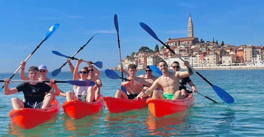 Rovinj: BUBA-KAYAK TOURS, snorkeling, cliff jupming&drinks - Why this kayak trip gives Rovinj a fresh angle