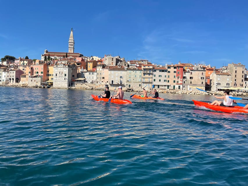 Rovinj: BUBA-KAYAK TOURS, snorkeling, cliff jupming&drinks - What is included for $38