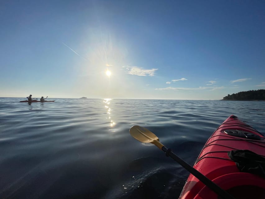 Rovinj: BUBA SUNSET KAYAK, snorkeling&driknks incuded - Seeing Rovinj from a kayak at sunset