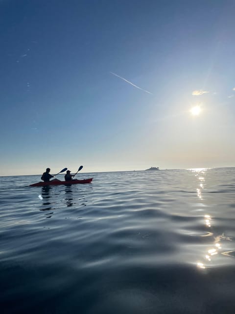 Rovinj: BUBA SUNSET KAYAK, snorkeling&driknks incuded - Golden hour over the Adriatic