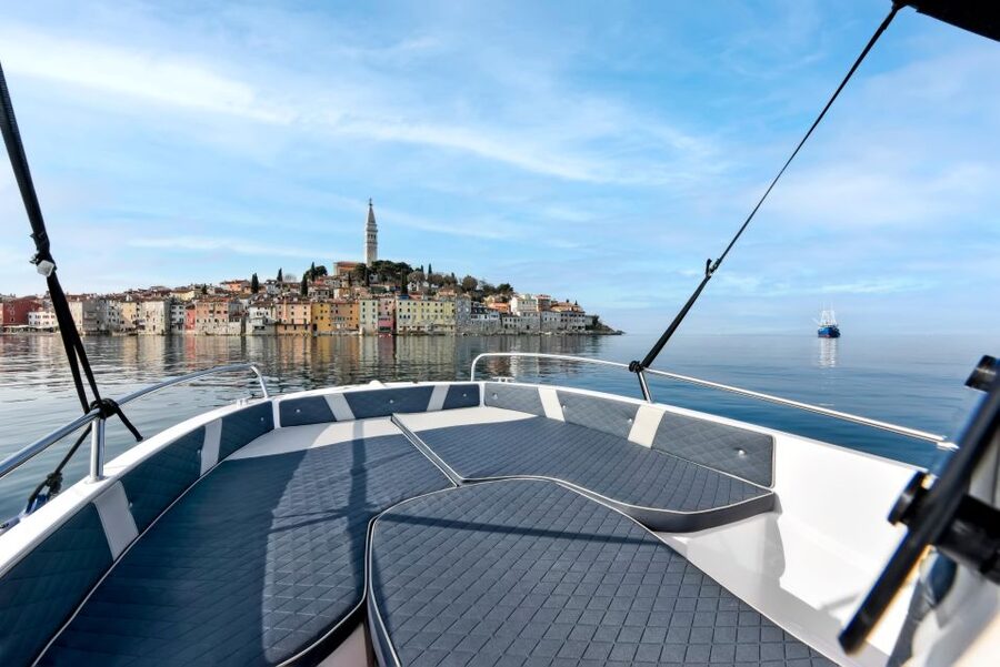 Rovinj: Dolphin Watching Sunset Speedboat Tour with Drinks - The 20-minute speedboat run to the viewing area
