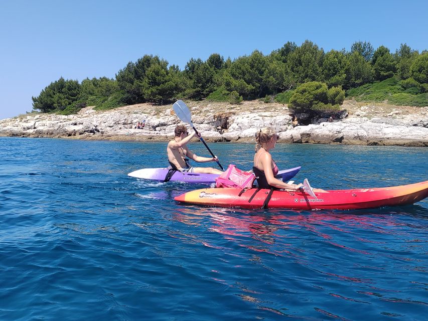 Rovinj: Golden Cape Desert Islands Kayak & Snorkeling Tour - Sveti Ivan and the lighthouse views