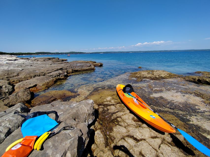 Rovinj: Golden Cape Desert Islands Kayak & Snorkeling Tour - How much paddling should you expect?