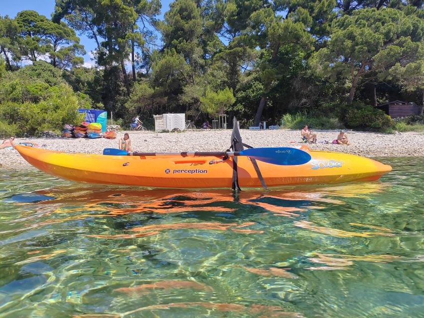 Rovinj: Golden Cape Desert Islands Kayak & Snorkeling Tour - What to bring and what stays behind