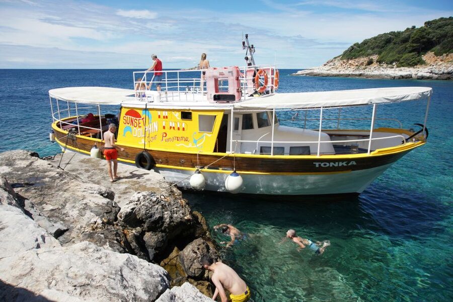 Rovinj Islands Boat Tour with Swimming - Sv. Ivan gives you the longest break