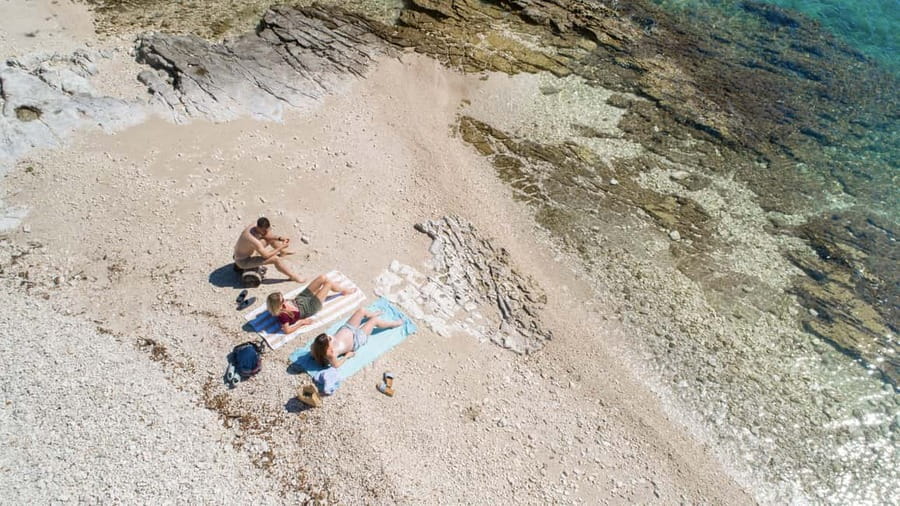 Rovinj: Luxury Island Hopping with Swimming & Snorkeling - Katarina brings the optional cliff jump