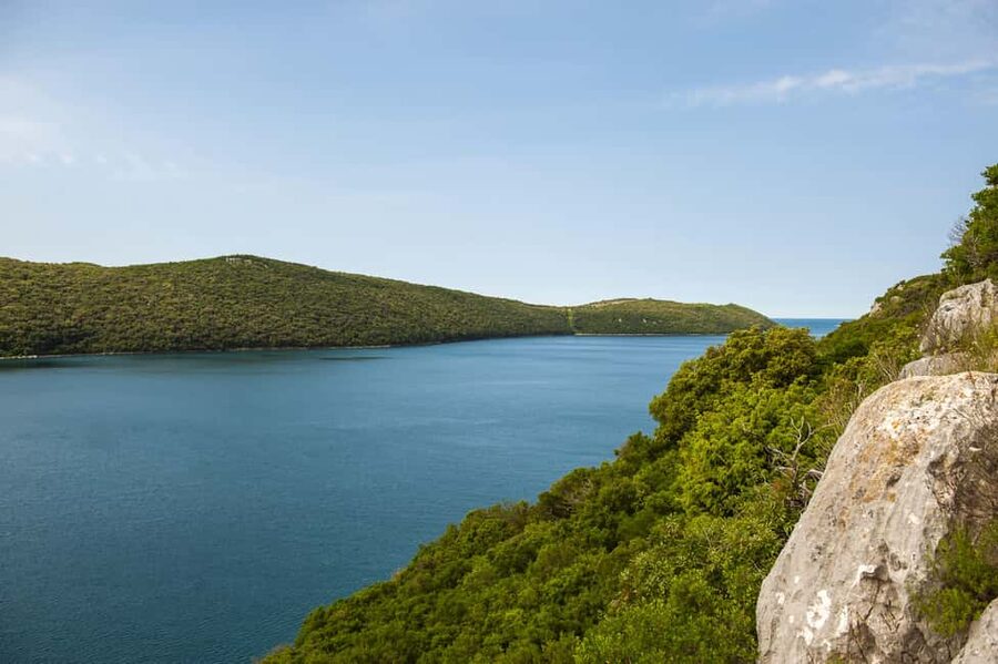 Rovinj or Vrsar: Lim Fjord & Rovinj islands Speedboat Tour - The lighthouse and St. Ivan Island