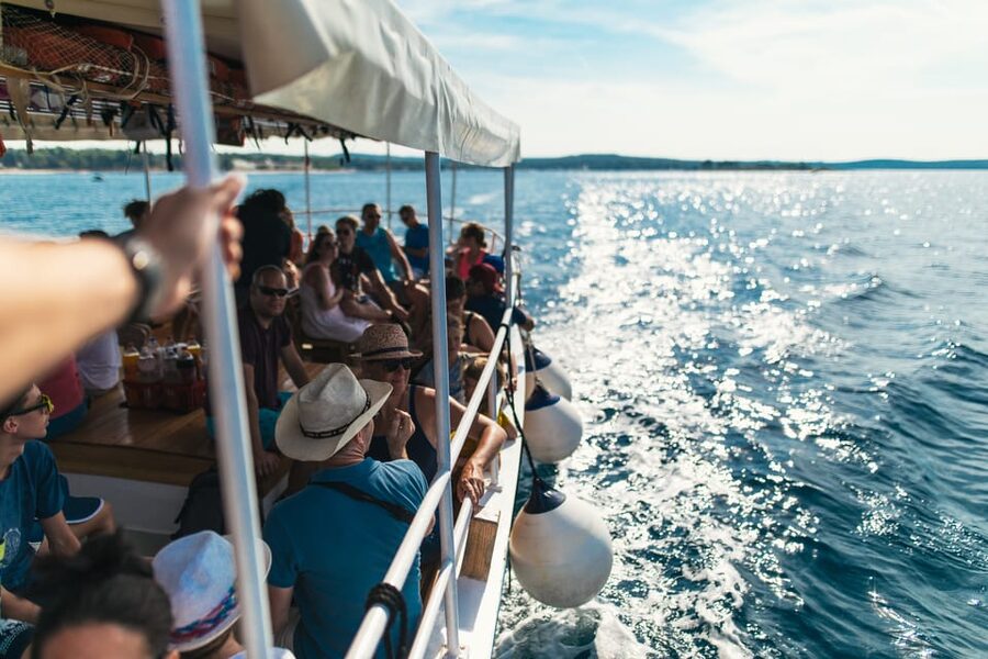 Rovinj: Sunset Cruise with Swim Stop, Drinks, and Fruits - My take: book it for the whole evening