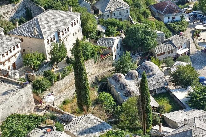 Sarajevo & Mostar Private Day Tour from Dubrovnik - Mostar’s Old Bridge area in 90 minutes