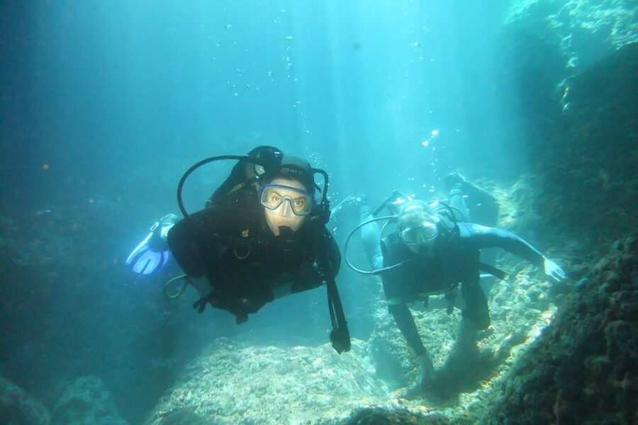 Scuba Diving in Dubrovnik: 1 Dive for Certified Divers - Reefs, caves, and the small reef option