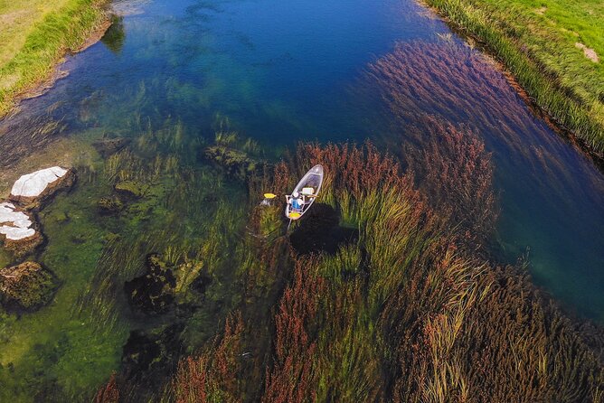 See through kayaks on Gacka river - Heat, shade, and what to bring