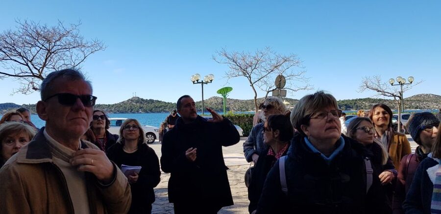 Šibenik: Medieval Night Walking Tour - The oldest street and the stairways of the old town