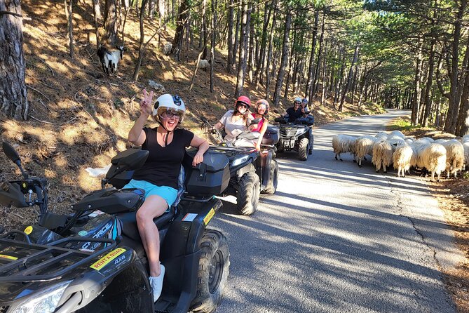 Skywalk Biokovo ATV Quad Tour - Starting in Makarska and heading uphill
