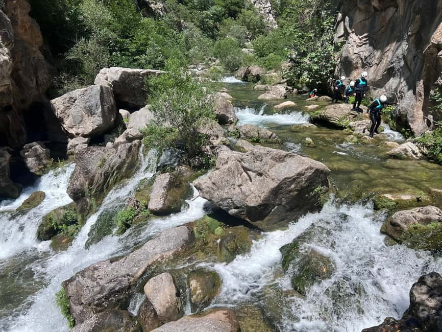 Small Group Canyoning with proffesional guide - Ivan, Marco, and the safety side