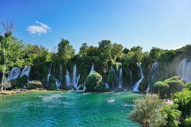 Small Group Sights Tour in Bosnia.Mostar,Kravica Falls and more - Kravica Falls after the heat