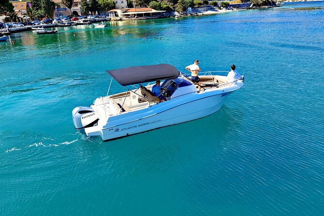 Speedboat Atlantic Marine 750, 4 or 8 hours - Koločep, blue caves, and high cliffs